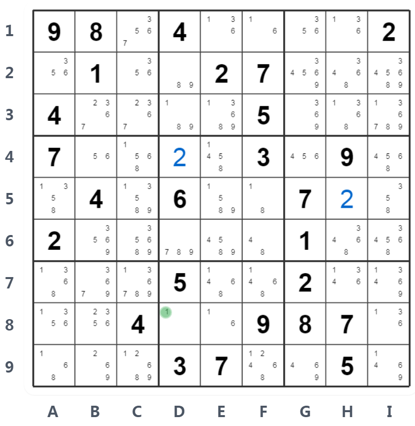 Exemplo Single Nu - D8 tem apenas candidato 1